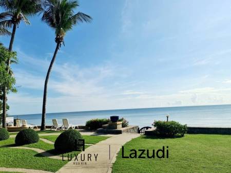 คอนโดริมหาดหัวหิน ชั้น2 วิวสระว่ายน้ำ บรรยากาศรีสอร์ต