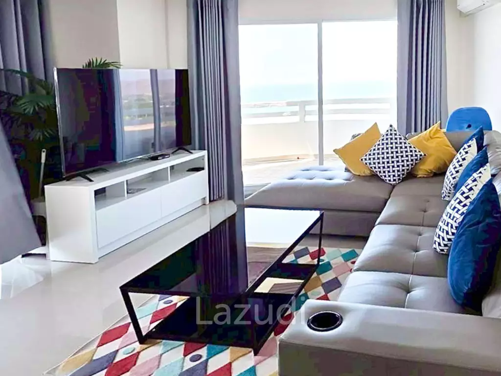 95 sqm sea view condo at VIP Condochain Cha-am