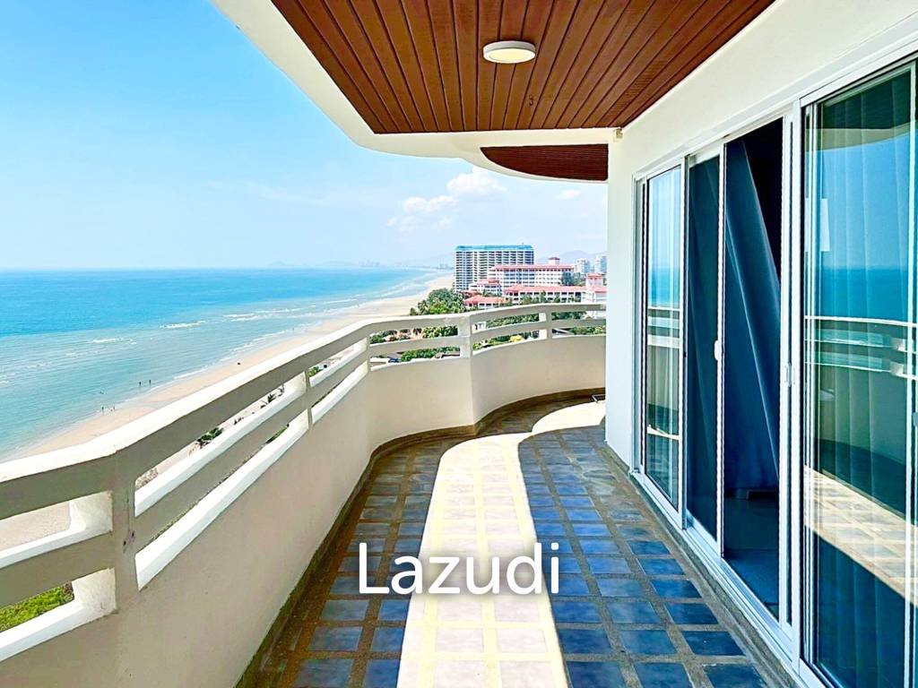 95 sqm sea view condo at VIP Condochain Cha-am