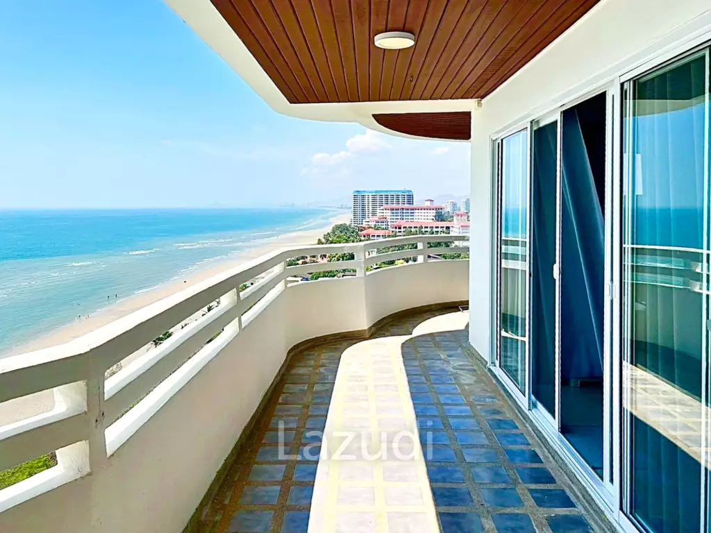 95 sqm sea view condo at VIP Condochain Cha-am