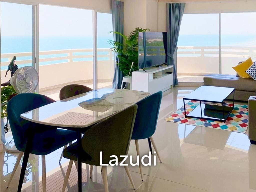 95 sqm sea view condo at VIP Condochain Cha-am