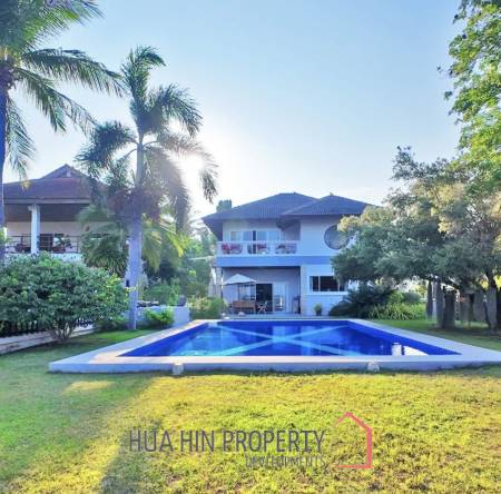 BEACHFRONT 2 STOREY IN SAM ROI YOD  : 4 bed privacy and natural villa