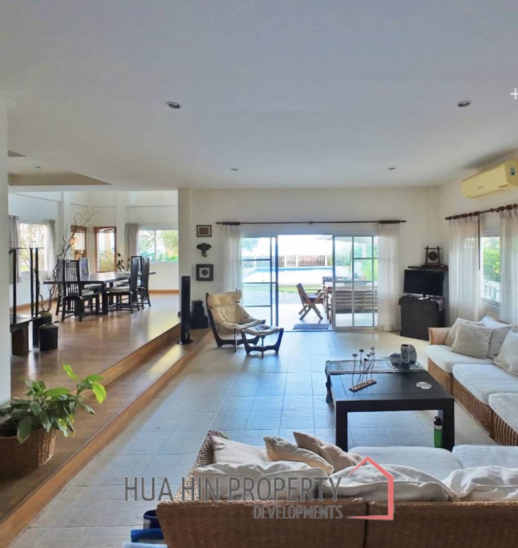 BEACHFRONT 2 STOREY IN SAM ROI YOD  : 4 bed privacy and natural villa