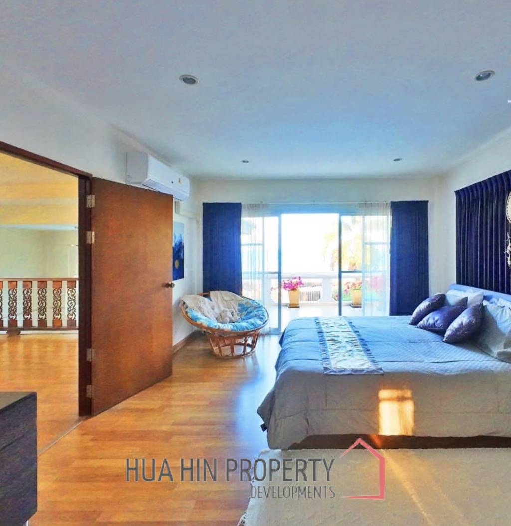 BEACHFRONT 2 STOREY IN SAM ROI YOD  : 4 bed privacy and natural villa