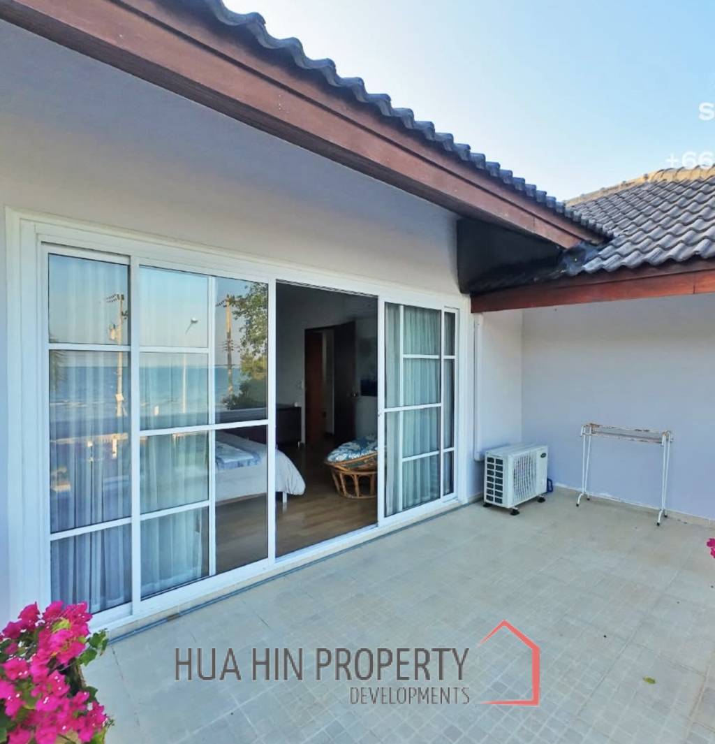 BEACHFRONT 2 STOREY IN SAM ROI YOD  : 4 bed privacy and natural villa
