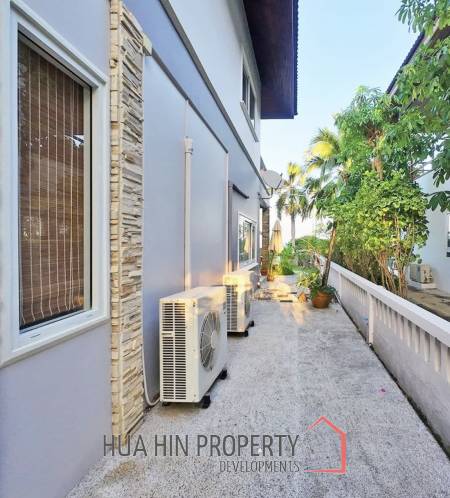 BEACHFRONT 2 STOREY IN SAM ROI YOD  : 4 bed privacy and natural villa