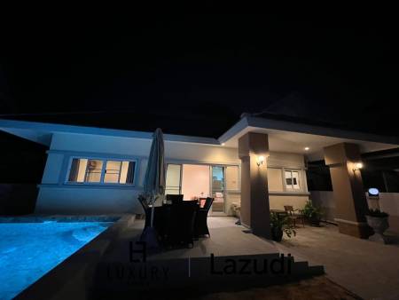 Modern 130 sqm pool villa in Thap Tai Hua Hin