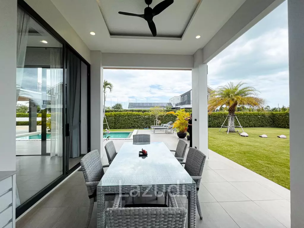 300sqm pool villa with rooftop terrace in Pak Nam Pran