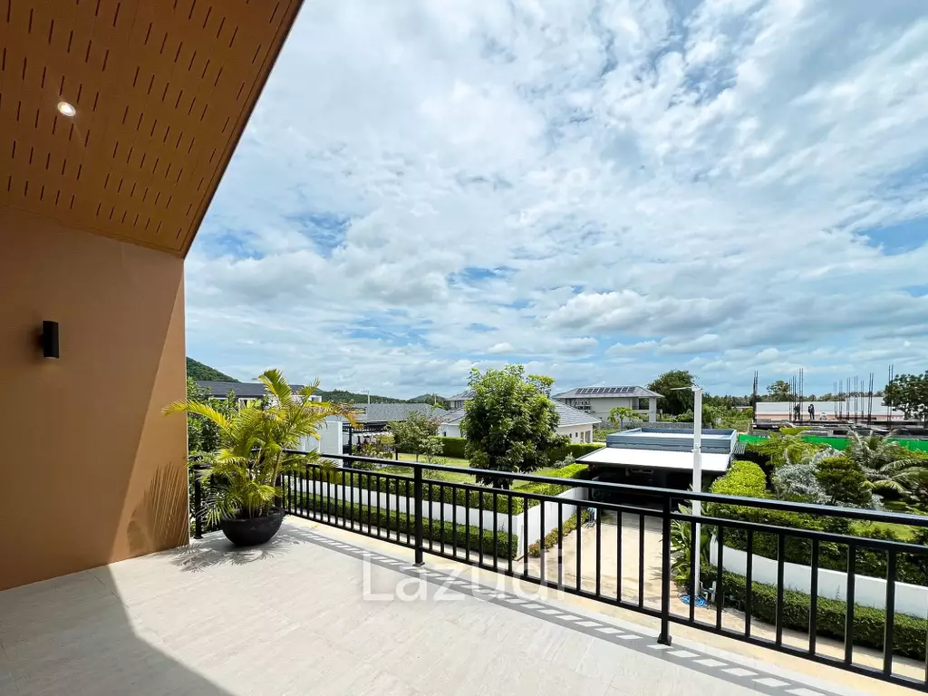300sqm pool villa with rooftop terrace in Pak Nam Pran
