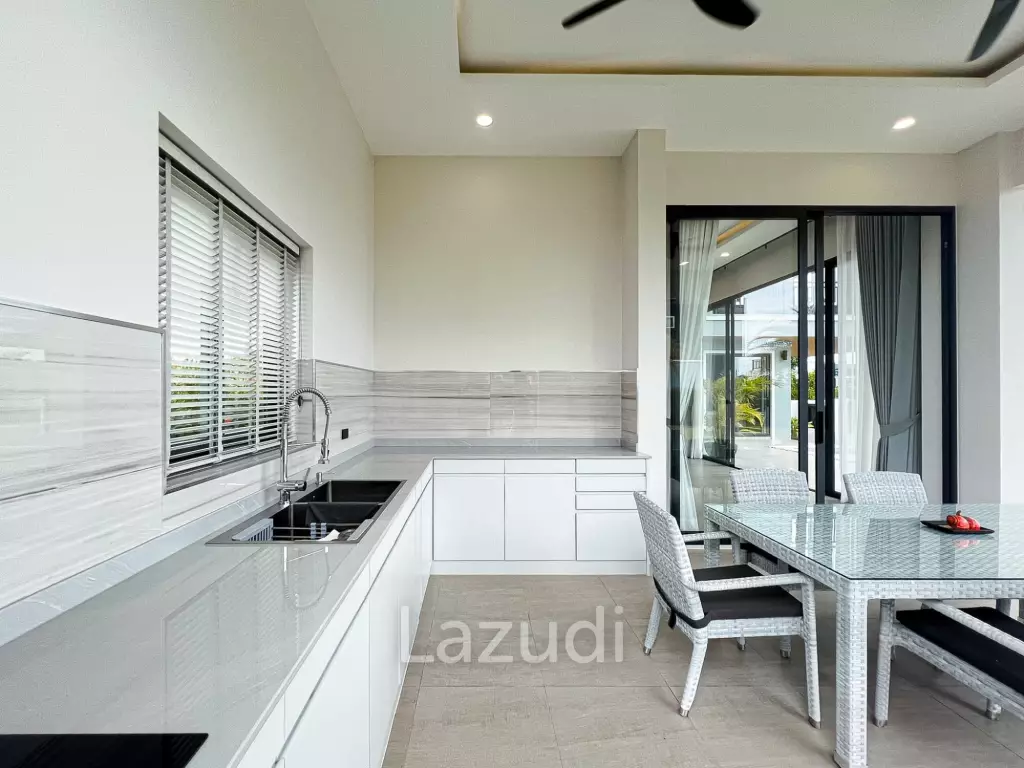 300sqm pool villa with rooftop terrace in Pak Nam Pran