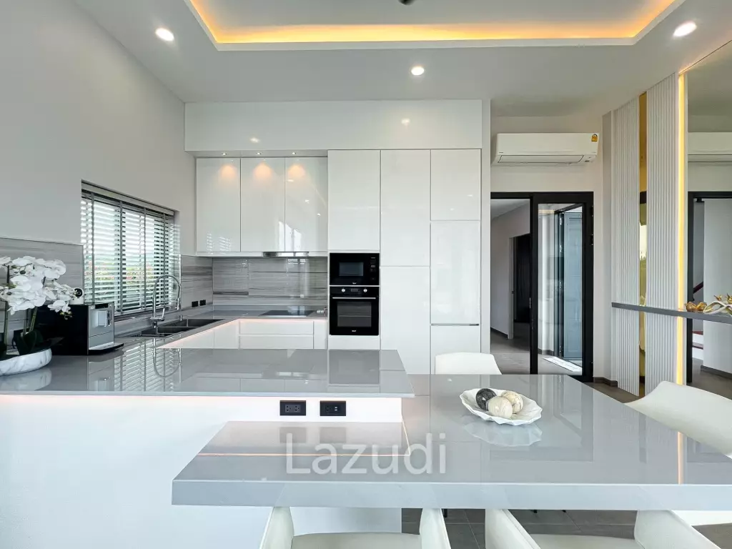 300sqm pool villa with rooftop terrace in Pak Nam Pran