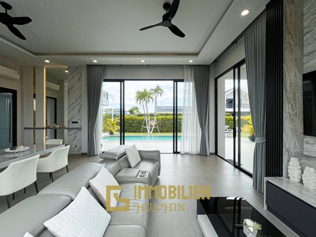 300sqm pool villa with rooftop terrace in Pak Nam Pran