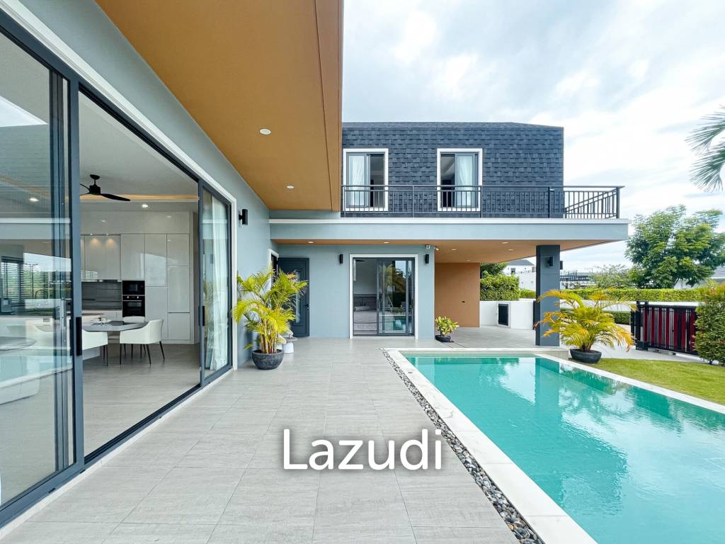 300sqm pool villa with rooftop terrace in Pak Nam Pran