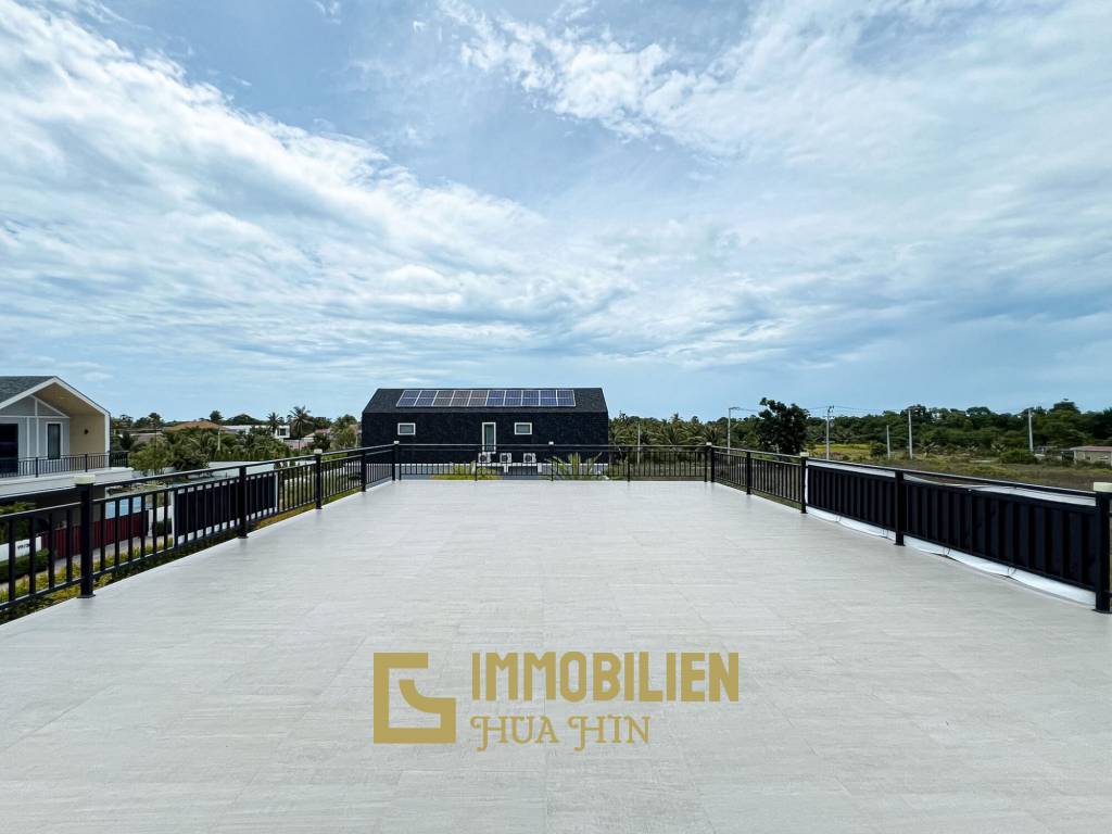 300sqm pool villa with rooftop terrace in Pak Nam Pran