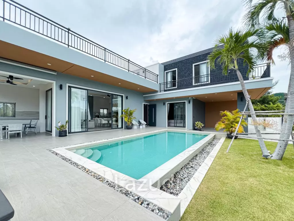 300sqm pool villa with rooftop terrace in Pak Nam Pran