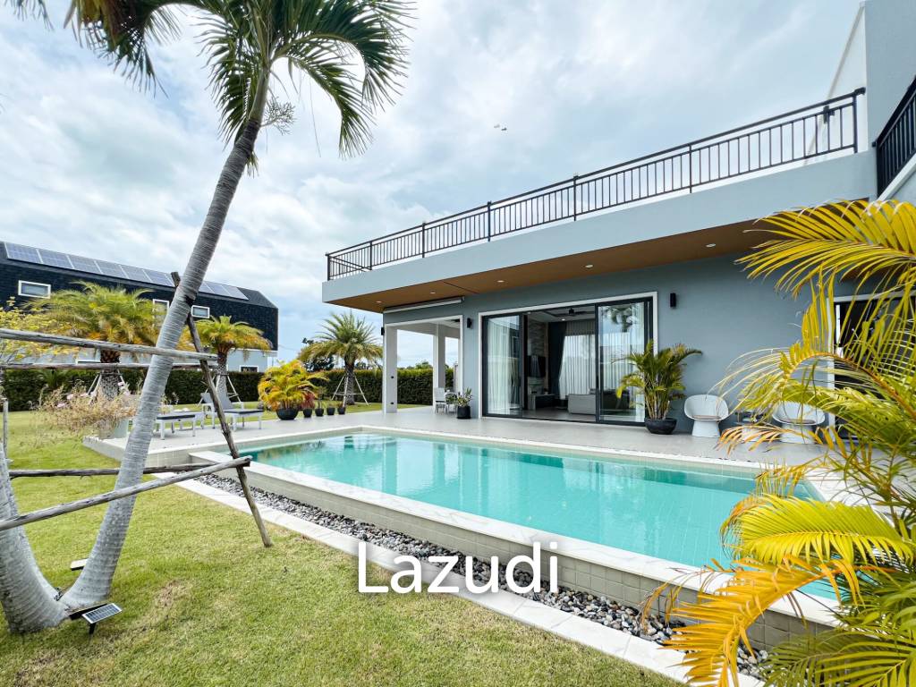 300sqm pool villa with rooftop terrace in Pak Nam Pran