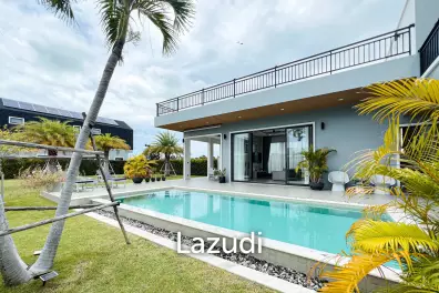 300sqm pool villa with rooftop terrace in Pak Nam Pran