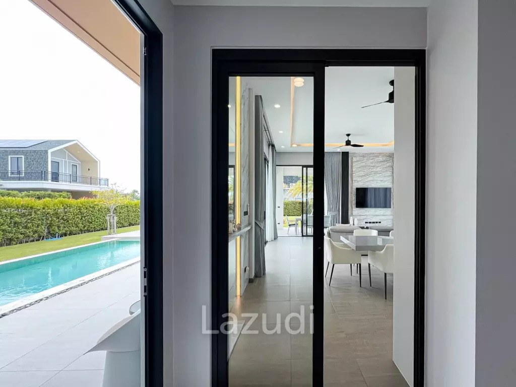 300sqm pool villa with rooftop terrace in Pak Nam Pran