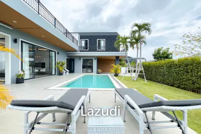 300sqm pool villa with rooftop terrace in Pak Nam Pran