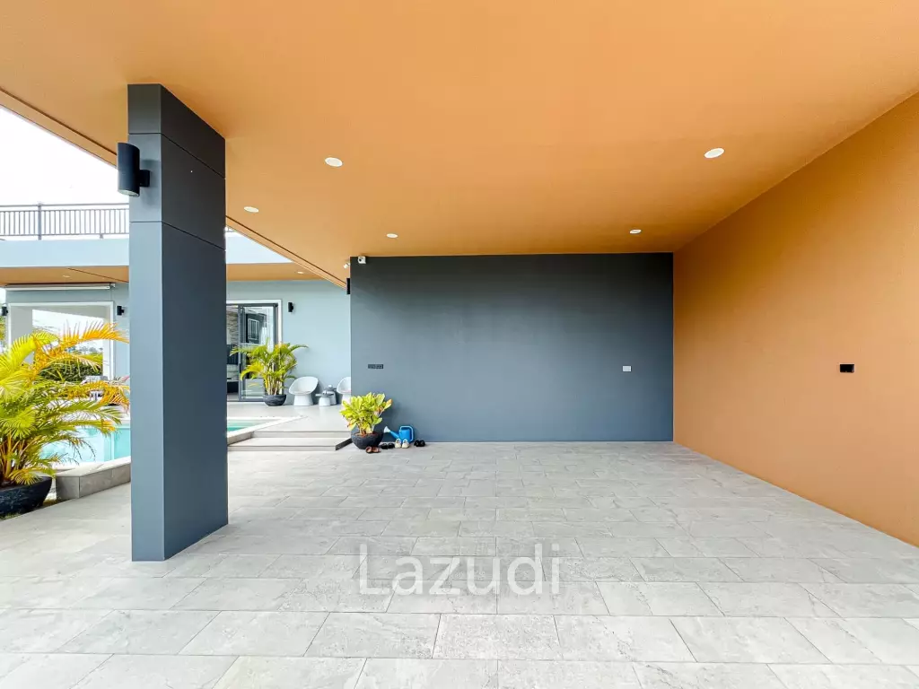 300sqm pool villa with rooftop terrace in Pak Nam Pran