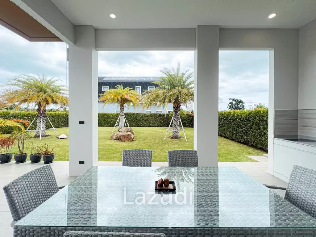300sqm pool villa with rooftop terrace in Pak Nam Pran