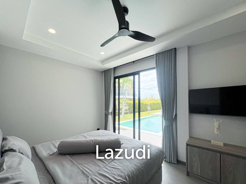300sqm pool villa with rooftop terrace in Pak Nam Pran