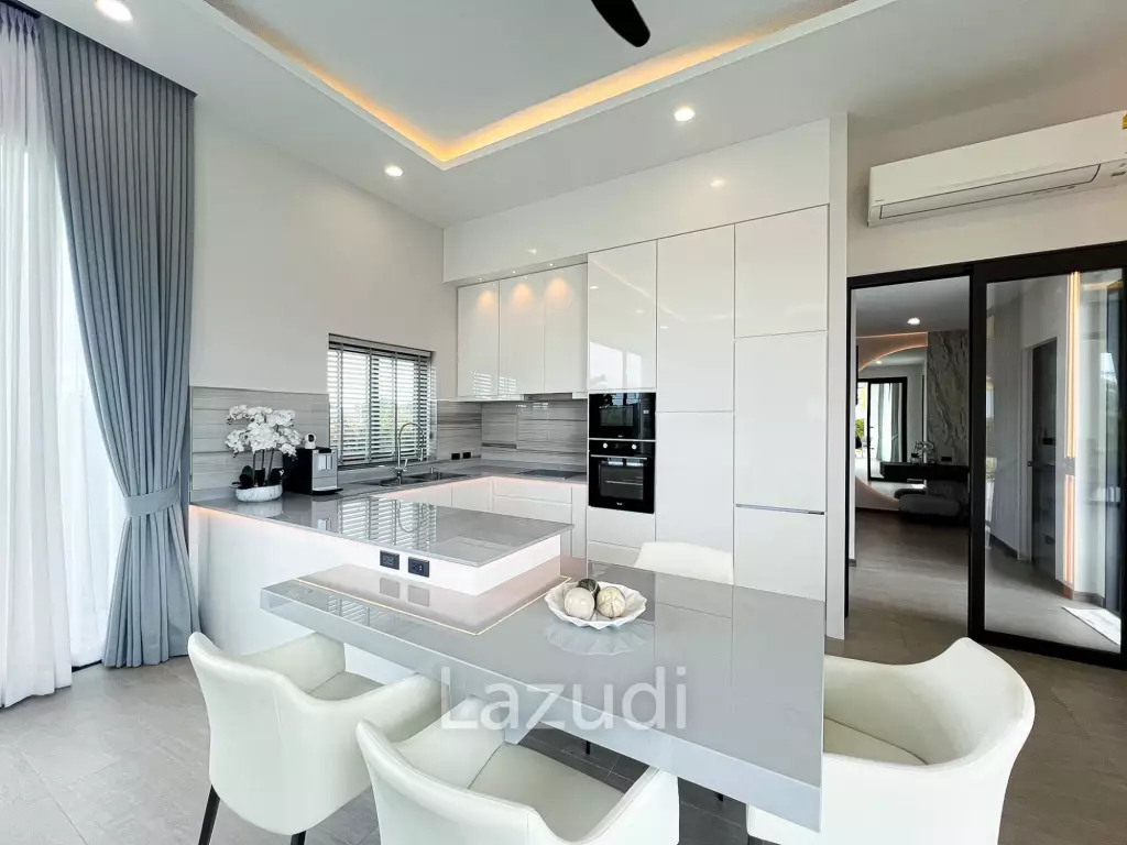 300sqm pool villa with rooftop terrace in Pak Nam Pran
