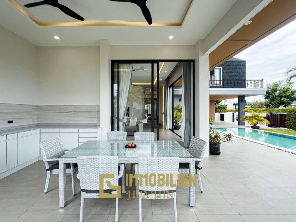 300sqm pool villa with rooftop terrace in Pak Nam Pran