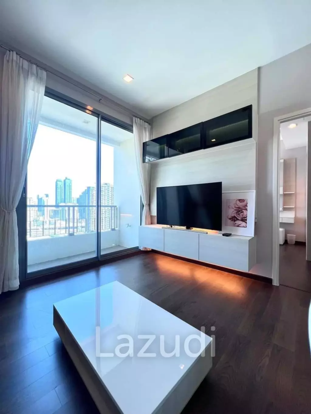 45.5 sqm 1 bedroom condo on 24th floor at Q Asoke Makkasan Bangkok