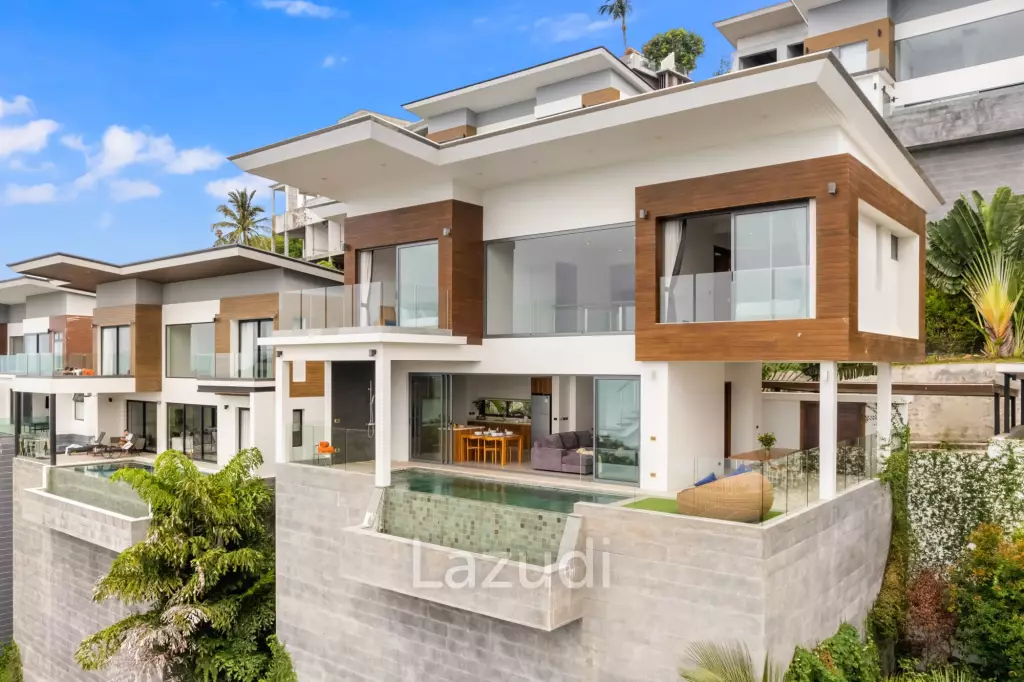 2-Bed Villa with Stunning Sea Views in Chaweng Noi