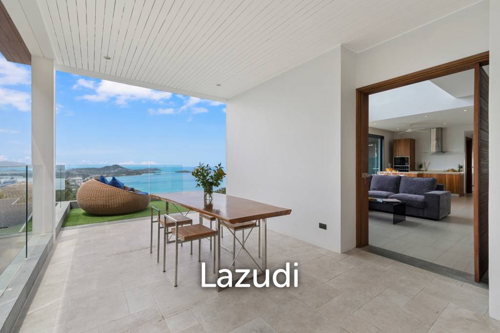 2-Bed Villa with Stunning Sea Views in Chaweng Noi