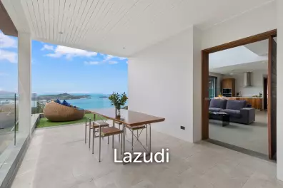 2-Bed Villa with Sweeping Views in Chaweng Noi