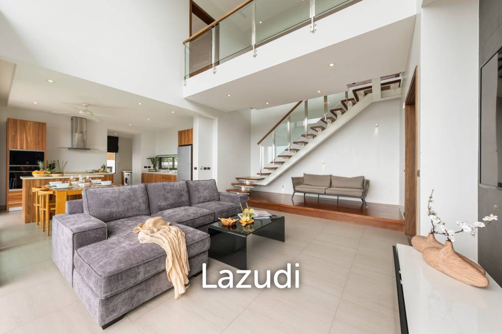 2-Bed Villa with Stunning Sea Views in Chaweng Noi