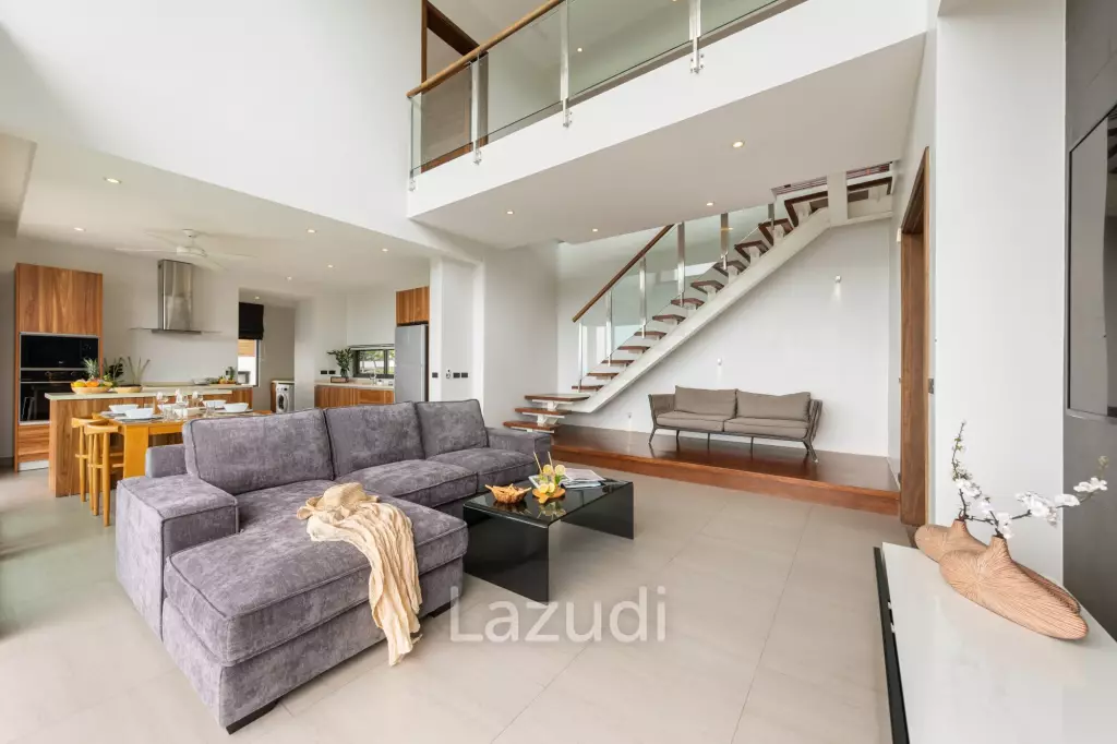 2-Bed Villa with Stunning Sea Views in Chaweng Noi