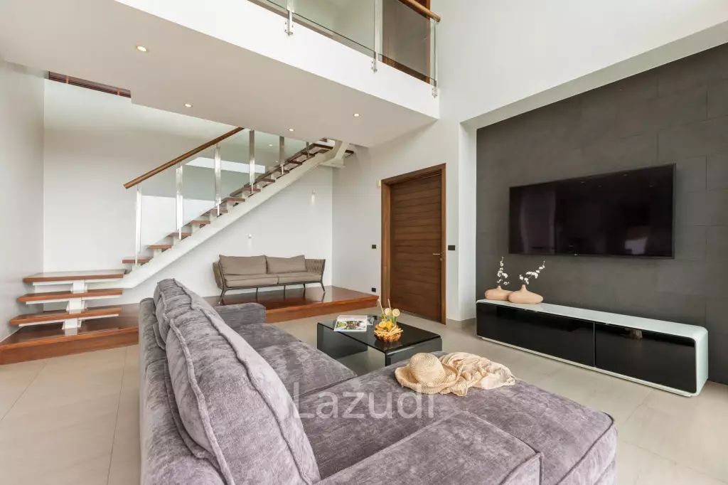 2-Bed Villa with Stunning Sea Views in Chaweng Noi