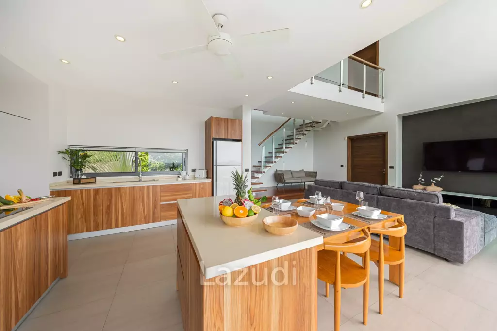 2-Bed Villa with Stunning Sea Views in Chaweng Noi