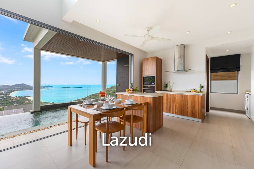 2-Bed Villa with Stunning Sea Views in Chaweng Noi