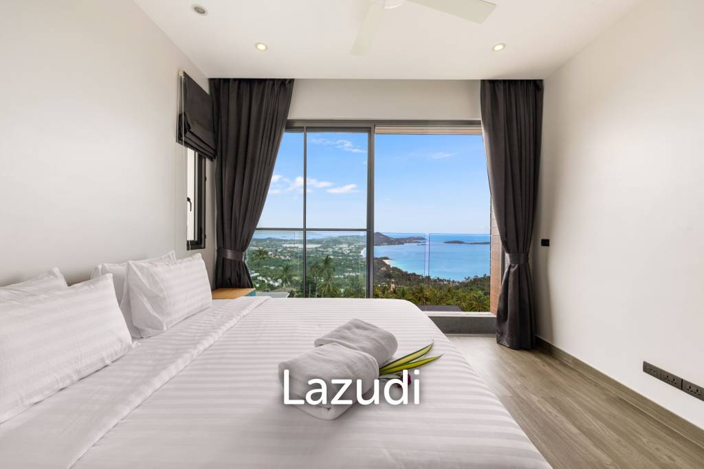 2-Bed Villa with Stunning Sea Views in Chaweng Noi