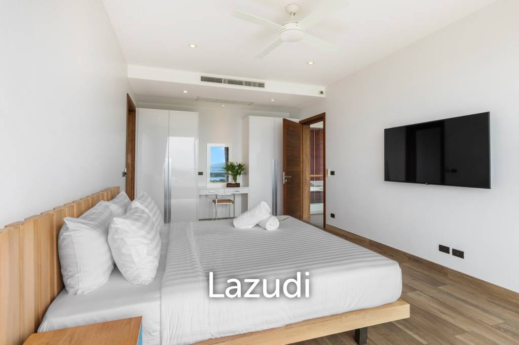 2-Bed Villa with Stunning Sea Views in Chaweng Noi