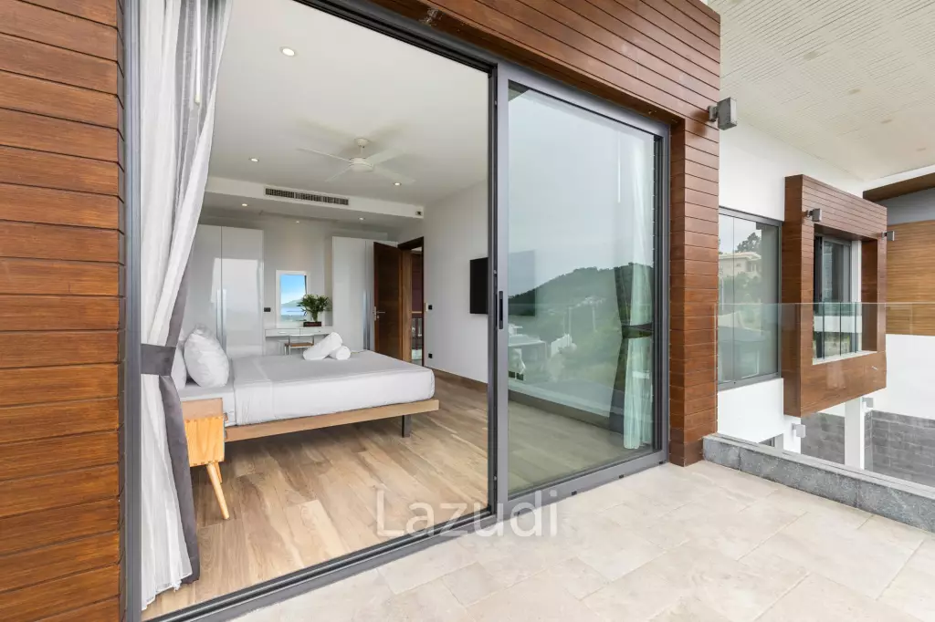 2-Bed Villa with Stunning Sea Views in Chaweng Noi