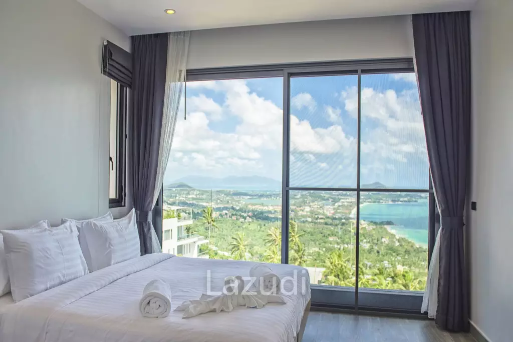 2-Bed Villa with Stunning Sea Views in Chaweng Noi