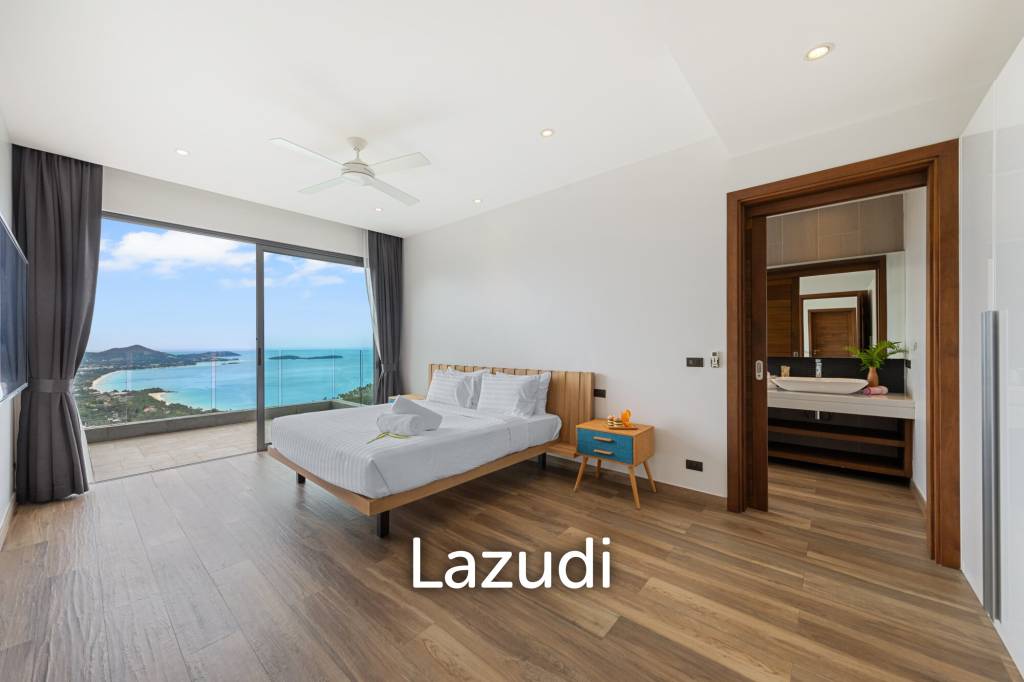 2-Bed Villa with Stunning Sea Views in Chaweng Noi
