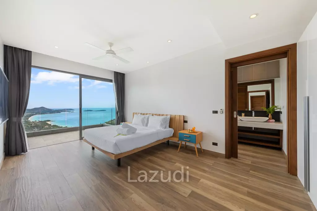 2-Bed Villa with Stunning Sea Views in Chaweng Noi