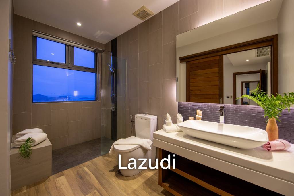 2-Bed Villa with Stunning Sea Views in Chaweng Noi
