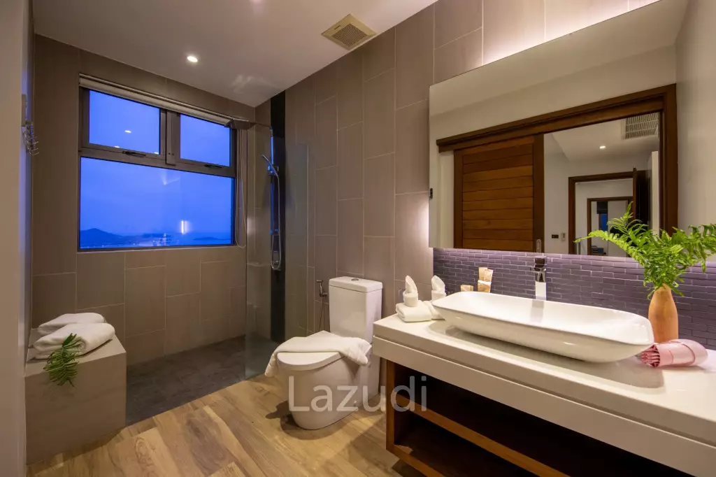2-Bed Villa with Stunning Sea Views in Chaweng Noi