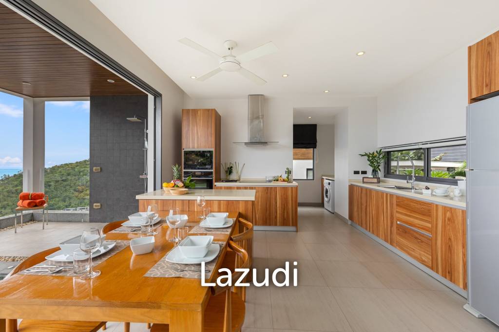 2-Bed Villa with Stunning Sea Views in Chaweng Noi