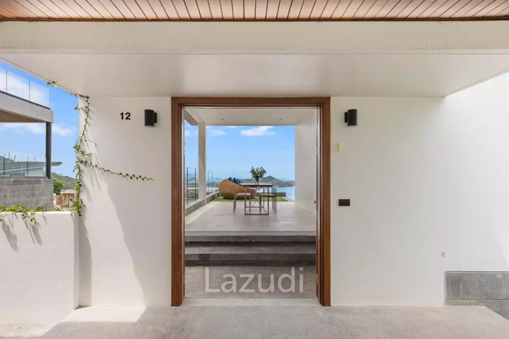 2-Bed Villa with Stunning Sea Views in Chaweng Noi