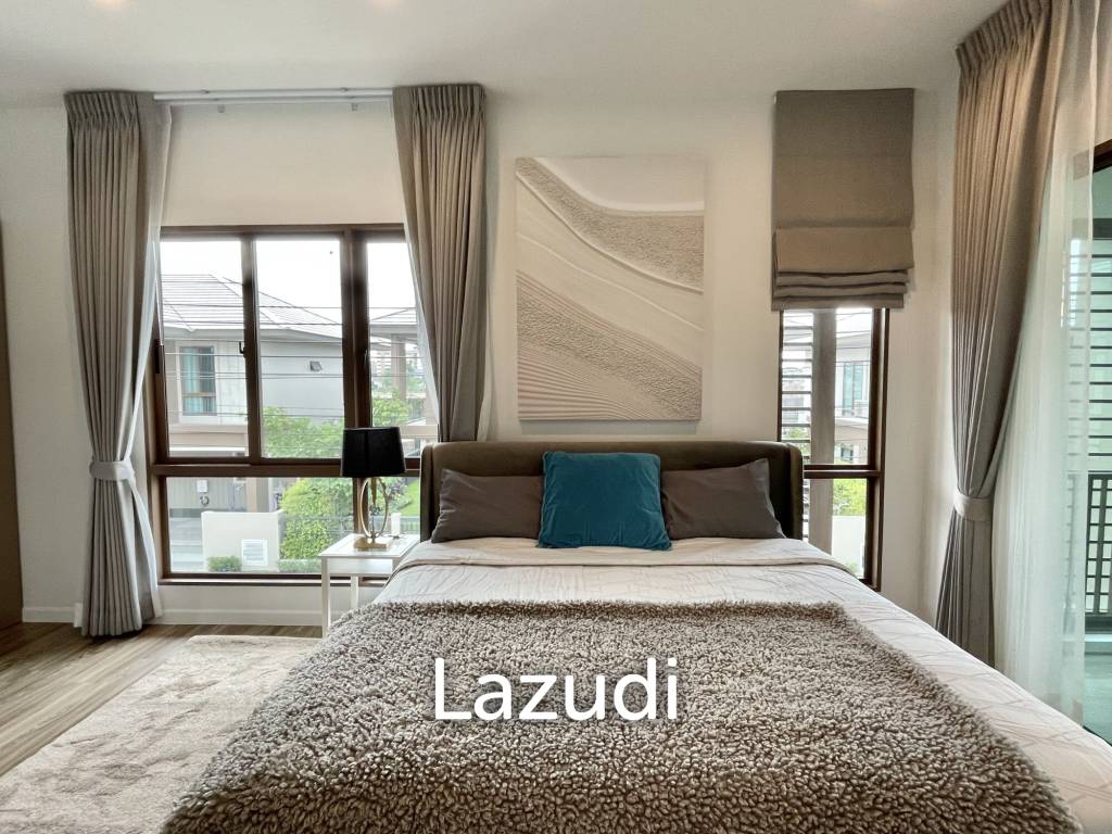 4 Bed 4 Bath Detached House For Rent in Burasiri Krungthep Kreetha