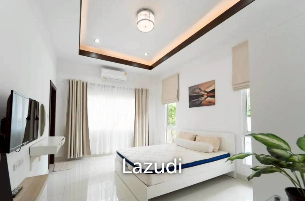 บ้านพักพร้อมสระว่ายน้ำส่วนตัวให้เช่า โครงการดุสิต พัทยา วิว