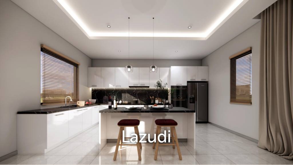 209 sqm pool villa in Aria 4 Hua Hin, Thap Tai